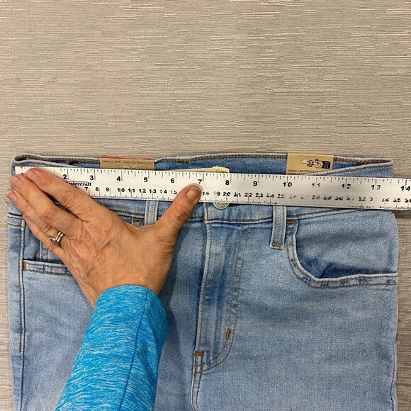 Levi's 720 Jeans Womens 27 x 28 High Rise Super Skinny Light Wash Stretch Denim - Picture 8 of 15